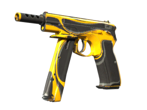 CZ75-Auto | Yellow Jacket (Well-Worn)