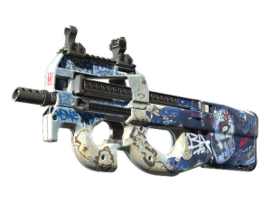 P90 | Deathgaze (Battle-Scarred)