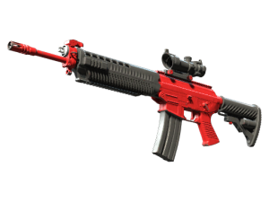 SG 553 | Candy Apple (Field-Tested)