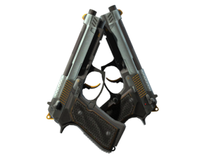 StatTrak™ Dual Berettas | Ventilators (Factory New)
