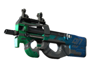 StatTrak™ P90 | Wave Breaker (Well-Worn)