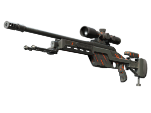 StatTrak™ SSG 08 | Slashed (Battle-Scarred)