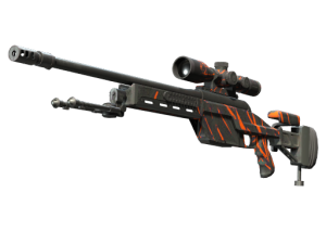 StatTrak™ SSG 08 | Slashed (Well-Worn)