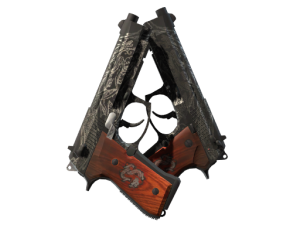 StatTrak™ Dual Berettas | Dualing Dragons (Minimal Wear)