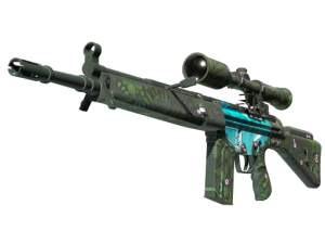 StatTrak™ G3SG1 | Dream Glade (Battle-Scarred)