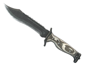 ★ Bowie Knife | Black Laminate (Minimal Wear)