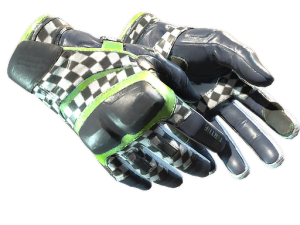 ★ Moto Gloves | Finish Line (Well-Worn)